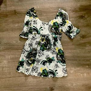 Daytrip Green Design Shirt Sz S